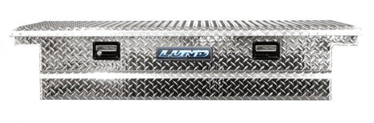 LUND - Lund 67-99 Chevy CK Ultima Low Profile Single Lid Crossover Tool Box - Brite - Demon Performance