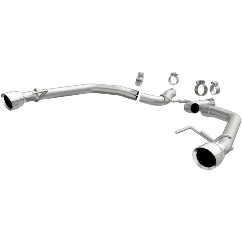 Magnaflow - MagnaFlow 2015 - 2017 Ford Mustang V6 3.7L Race Series Axle Back w/ Dual Polished Tips - Demon Performance