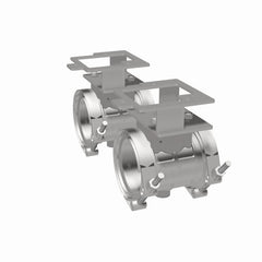 Magnaflow - MagnaFlow 2018 Ford Mustang V8 - 5.0LGAS Exhaust Acc - 2.5in ID/OD - 304SS - Integrated V - Band Flanges - Demon Performance