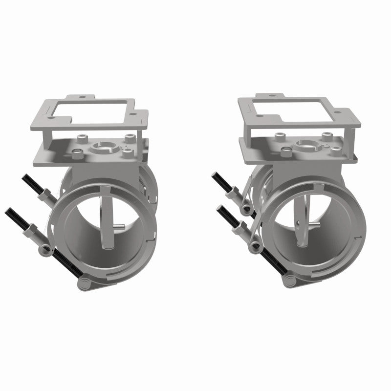 Magnaflow - MagnaFlow 2018 Ford Mustang V8 - 5.0LGAS Exhaust Acc - 2.5in ID/OD - 304SS - Integrated V - Band Flanges - Demon Performance