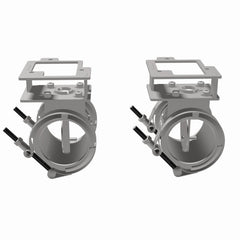 Magnaflow - MagnaFlow 2018 Ford Mustang V8 - 5.0LGAS Exhaust Acc - 2.5in ID/OD - 304SS - Integrated V - Band Flanges - Demon Performance