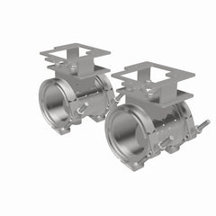 Magnaflow - MagnaFlow 2018 Ford Mustang V8 - 5.0LGAS Exhaust Acc - 2.5in ID/OD - 304SS - Integrated V - Band Flanges - Demon Performance