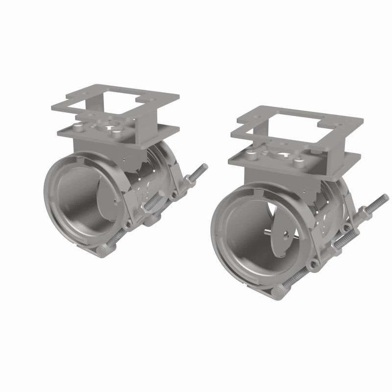 Magnaflow - MagnaFlow 2018 Ford Mustang V8 - 5.0LGAS Exhaust Acc - 2.5in ID/OD - 304SS - Integrated V - Band Flanges - Demon Performance