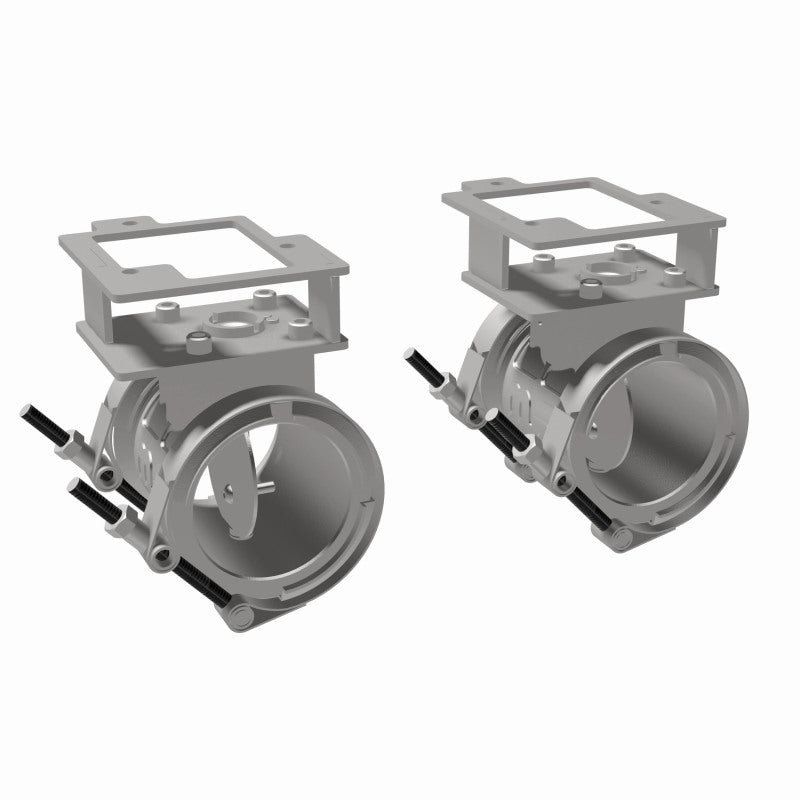 Magnaflow - MagnaFlow 2018 Ford Mustang V8 - 5.0LGAS Exhaust Acc - 2.5in ID/OD - 304SS - Integrated V - Band Flanges - Demon Performance