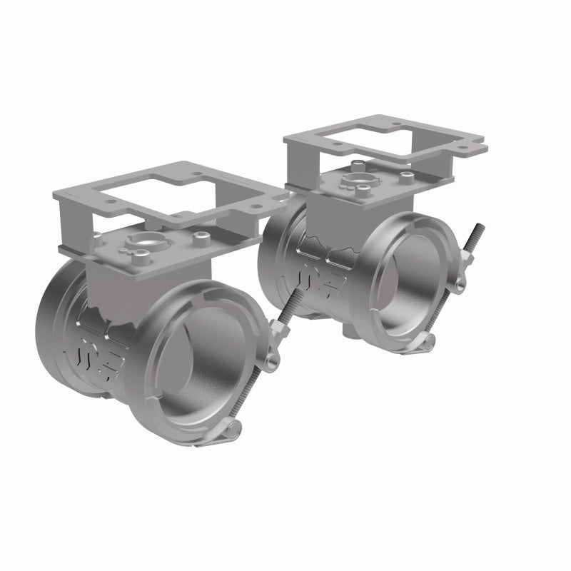 Magnaflow - MagnaFlow 2018 Ford Mustang V8 - 5.0LGAS Exhaust Acc - 2.5in ID/OD - 304SS - Integrated V - Band Flanges - Demon Performance