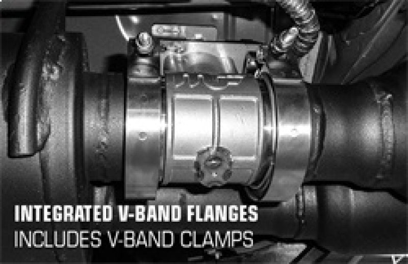 Magnaflow - MagnaFlow 2018 Ford Mustang V8 - 5.0LGAS Exhaust Acc - 2.5in ID/OD - 304SS - Integrated V - Band Flanges - Demon Performance