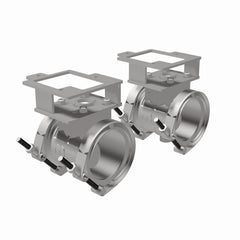 Magnaflow - MagnaFlow 2018 Ford Mustang V8 - 5.0LGAS Exhaust Acc - 2.5in ID/OD - 304SS - Integrated V - Band Flanges - Demon Performance