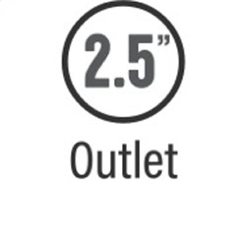 Magnaflow - MagnaFlow 2018 Ford Mustang V8 - 5.0LGAS Exhaust Acc - 2.5in ID/OD - 304SS - Integrated V - Band Flanges - Demon Performance