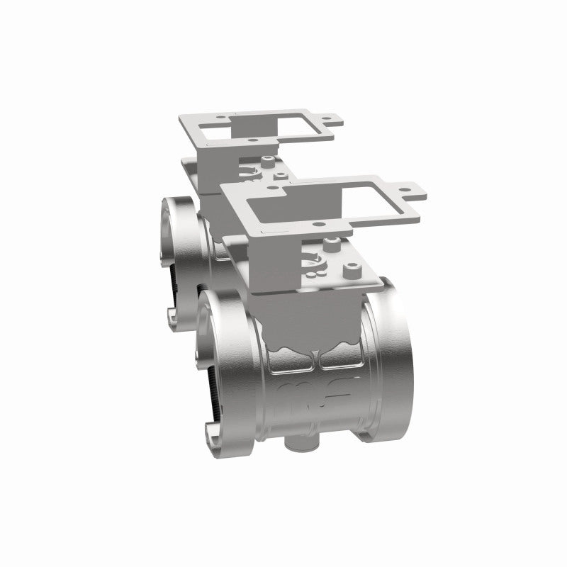 Magnaflow - MagnaFlow 2018 Ford Mustang V8 - 5.0LGAS Exhaust Acc - 2.5in ID/OD - 304SS - Integrated V - Band Flanges - Demon Performance