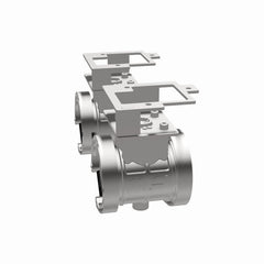 Magnaflow - MagnaFlow 2018 Ford Mustang V8 - 5.0LGAS Exhaust Acc - 2.5in ID/OD - 304SS - Integrated V - Band Flanges - Demon Performance