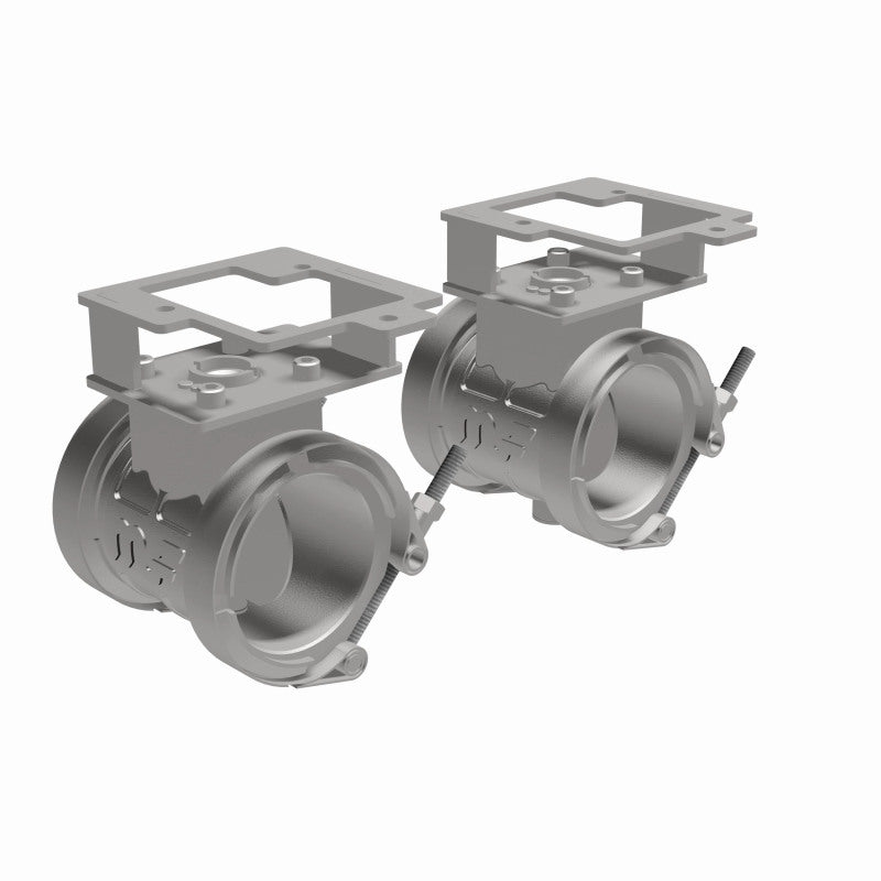 Magnaflow - MagnaFlow 2018 Ford Mustang V8 - 5.0LGAS Exhaust Acc - 2.5in ID/OD - 304SS - Integrated V - Band Flanges - Demon Performance