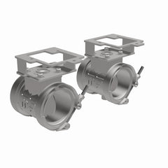 Magnaflow - MagnaFlow 2018 Ford Mustang V8 - 5.0LGAS Exhaust Acc - 2.5in ID/OD - 304SS - Integrated V - Band Flanges - Demon Performance