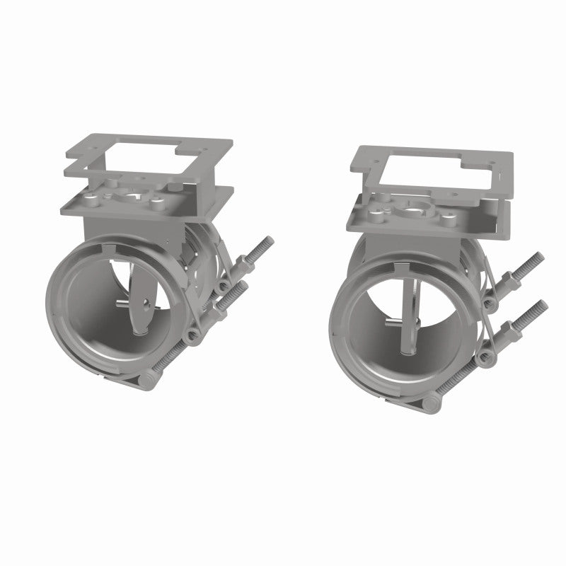 Magnaflow - MagnaFlow 2018 Ford Mustang V8 - 5.0LGAS Exhaust Acc - 2.5in ID/OD - 304SS - Integrated V - Band Flanges - Demon Performance