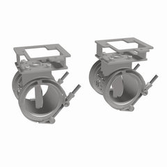 Magnaflow - MagnaFlow 2018 Ford Mustang V8 - 5.0LGAS Exhaust Acc - 2.5in ID/OD - 304SS - Integrated V - Band Flanges - Demon Performance