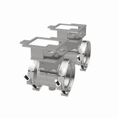 Magnaflow - MagnaFlow 2018 Ford Mustang V8 - 5.0LGAS Exhaust Acc - 2.5in ID/OD - 304SS - Integrated V - Band Flanges - Demon Performance