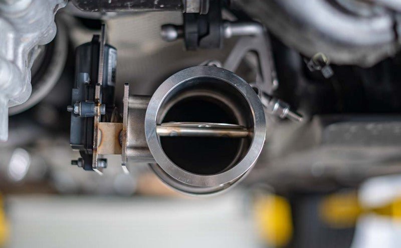 Magnaflow - MagnaFlow 2018 Ford Mustang V8 - 5.0LGAS Exhaust Acc - 2.5in ID/OD - 304SS - Integrated V - Band Flanges - Demon Performance