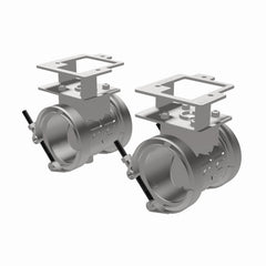 Magnaflow - MagnaFlow 2018 Ford Mustang V8 - 5.0LGAS Exhaust Acc - 2.5in ID/OD - 304SS - Integrated V - Band Flanges - Demon Performance