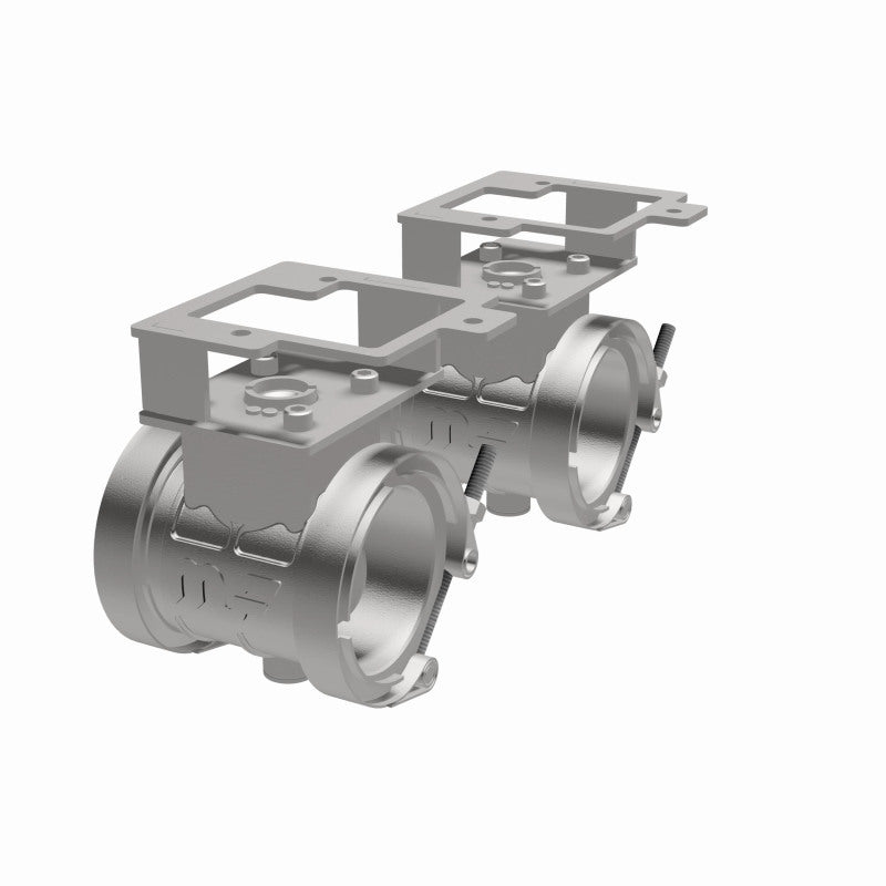 Magnaflow - MagnaFlow 2018 Ford Mustang V8 - 5.0LGAS Exhaust Acc - 2.5in ID/OD - 304SS - Integrated V - Band Flanges - Demon Performance