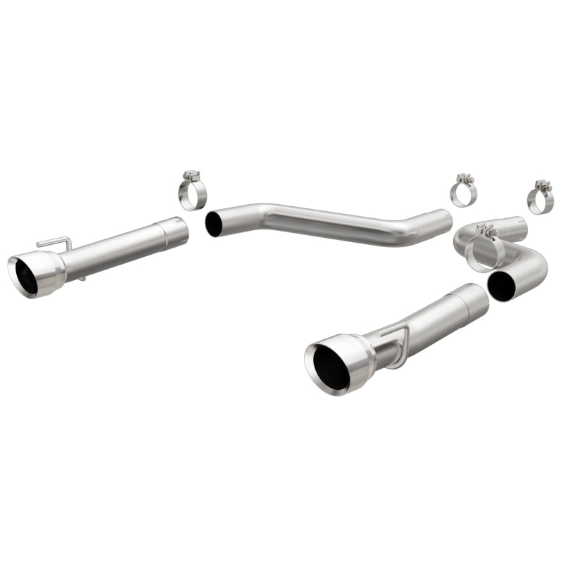 Magnaflow - MagnaFlow Axle-Back 15-16 Dodge Charger 6.2/6.4L V8 Race Series SS Dual Tip Dual Rear Split Exit - Demon Performance