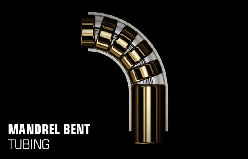 Magnaflow - MagnaFlow Axle Back, SS, 3in, Competition, Dual Split Polished 4.5in Tip 2015 Ford Mustang GT V8 5.0 - Demon Performance