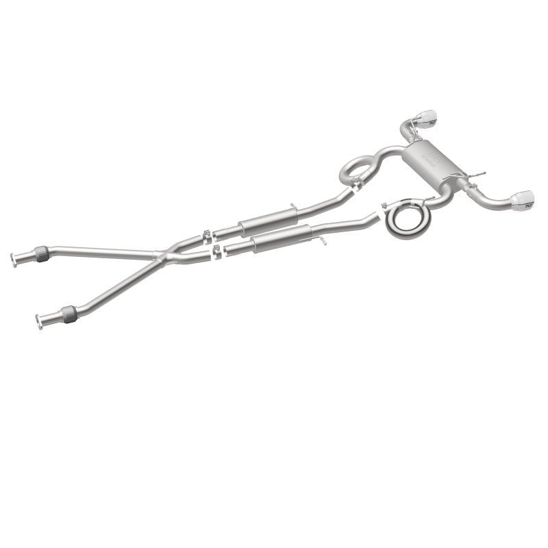 Magnaflow - MagnaFlow Cat - Back 09 - 17 Nissan 370Z V6 3.7L Street Series SS 2.25in Dual Split Rear Exit Exhaust - Demon Performance