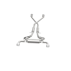 Magnaflow - MagnaFlow Cat - Back 09 - 17 Nissan 370Z V6 3.7L Street Series SS 2.25in Dual Split Rear Exit Exhaust - Demon Performance