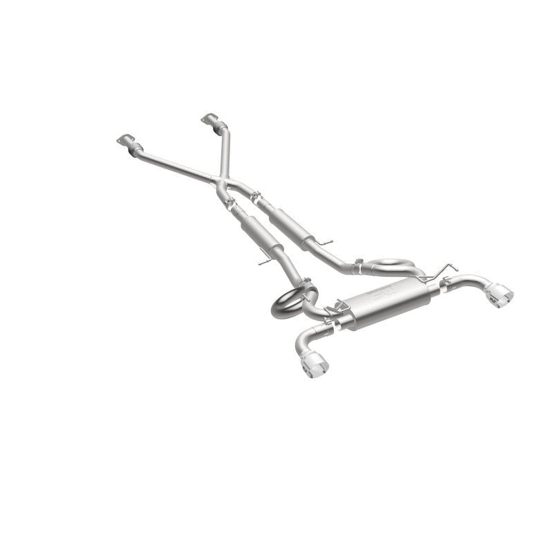 Magnaflow - MagnaFlow Cat - Back 09 - 17 Nissan 370Z V6 3.7L Street Series SS 2.25in Dual Split Rear Exit Exhaust - Demon Performance