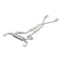 Magnaflow - MagnaFlow Cat - Back 09 - 17 Nissan 370Z V6 3.7L Street Series SS 2.25in Dual Split Rear Exit Exhaust - Demon Performance