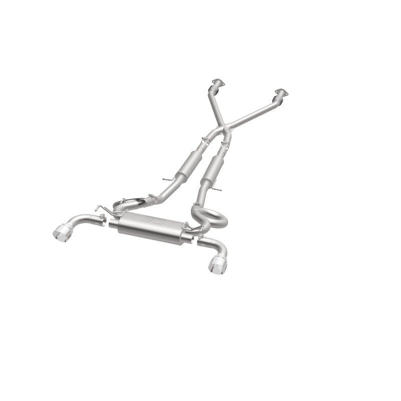 Magnaflow - MagnaFlow Cat - Back 09 - 17 Nissan 370Z V6 3.7L Street Series SS 2.25in Dual Split Rear Exit Exhaust - Demon Performance