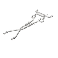 Magnaflow - MagnaFlow Cat - Back 09 - 17 Nissan 370Z V6 3.7L Street Series SS 2.25in Dual Split Rear Exit Exhaust - Demon Performance