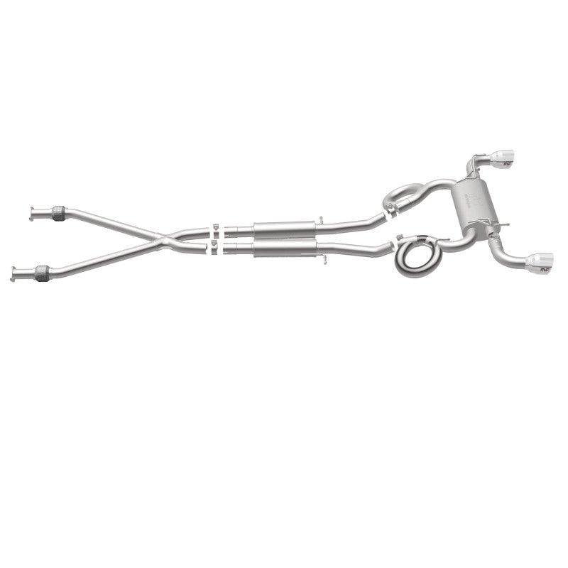 Magnaflow - MagnaFlow Cat - Back 09 - 17 Nissan 370Z V6 3.7L Street Series SS 2.25in Dual Split Rear Exit Exhaust - Demon Performance