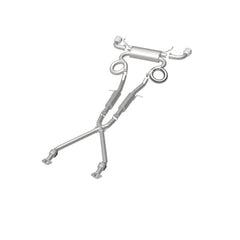 Magnaflow - MagnaFlow Cat - Back 09 - 17 Nissan 370Z V6 3.7L Street Series SS 2.25in Dual Split Rear Exit Exhaust - Demon Performance