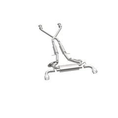 Magnaflow - MagnaFlow Cat - Back 09 - 17 Nissan 370Z V6 3.7L Street Series SS 2.25in Dual Split Rear Exit Exhaust - Demon Performance