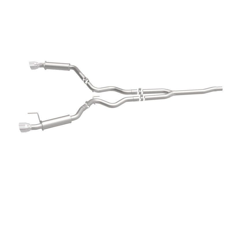 Magnaflow - MagnaFlow Cat - Back 15 - 16 Ford Mustang 2.3L L4 Competition SS 3in Dual Split Rear 4.5in Black Tips - Demon Performance