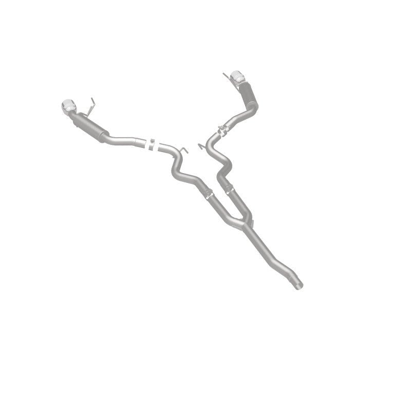 Magnaflow - MagnaFlow Cat - Back 15 - 16 Ford Mustang 2.3L L4 Competition SS 3in Dual Split Rear 4.5in Black Tips - Demon Performance