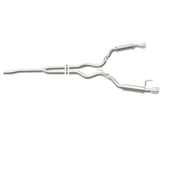 Magnaflow - MagnaFlow Cat - Back 15 - 16 Ford Mustang 2.3L L4 Competition SS 3in Dual Split Rear 4.5in Black Tips - Demon Performance