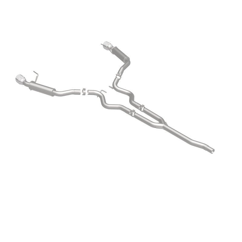 Magnaflow - MagnaFlow Cat - Back 15 - 16 Ford Mustang 2.3L L4 Competition SS 3in Dual Split Rear 4.5in Black Tips - Demon Performance