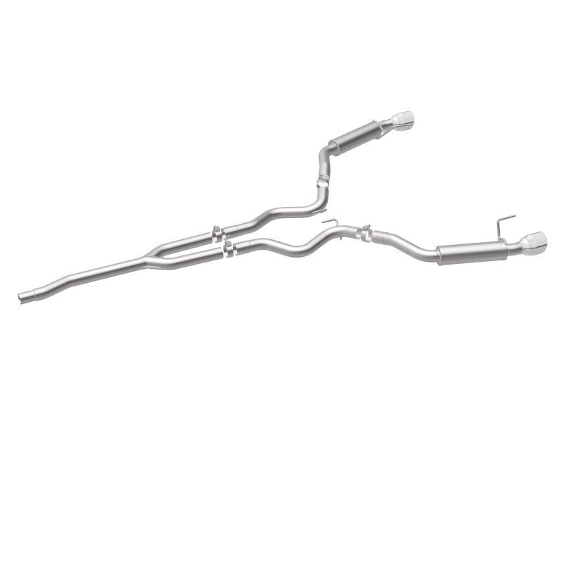 Magnaflow - MagnaFlow Cat - Back 15 - 16 Ford Mustang 2.3L L4 Competition SS 3in Dual Split Rear 4.5in Black Tips - Demon Performance