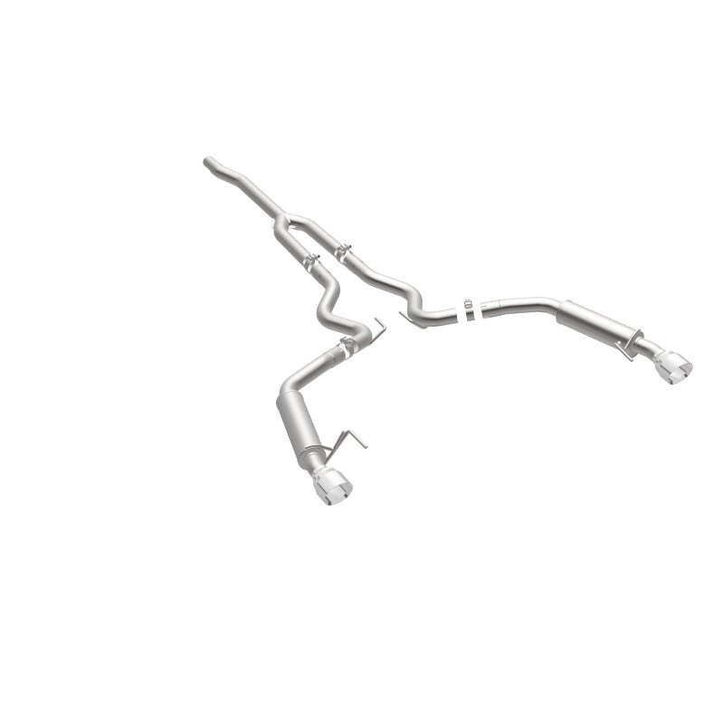 Magnaflow - MagnaFlow Cat - Back 15 - 16 Ford Mustang 2.3L L4 Competition SS 3in Dual Split Rear 4.5in Black Tips - Demon Performance