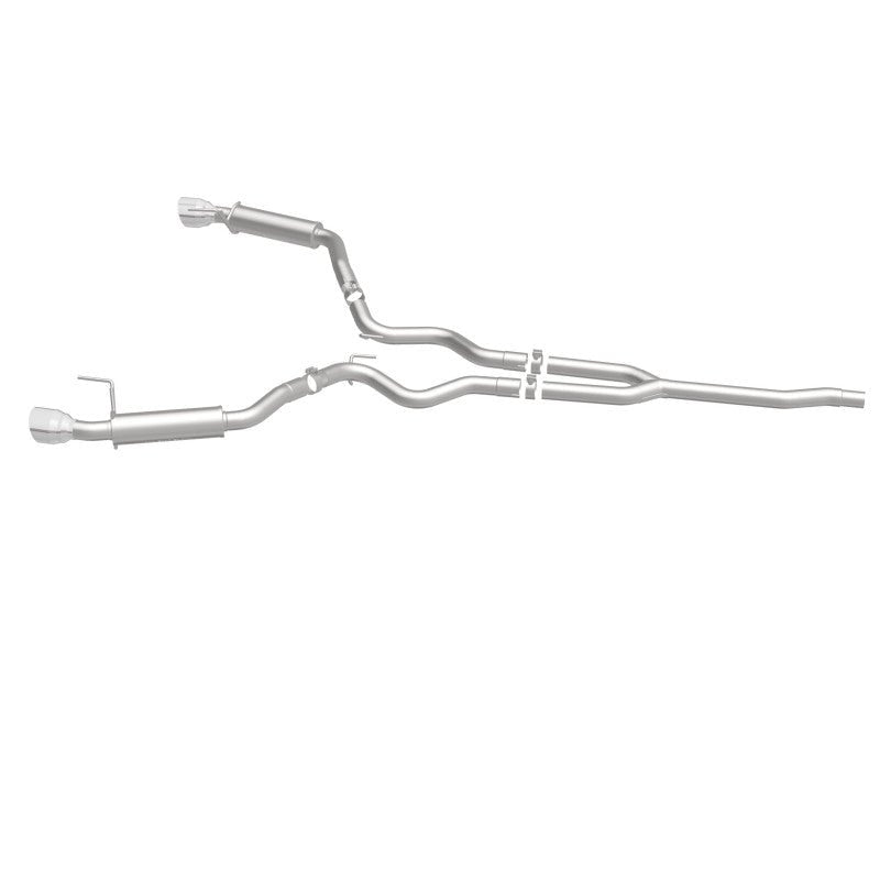 Magnaflow - MagnaFlow Cat - Back 15 - 16 Ford Mustang 2.3L L4 Competition SS 3in Dual Split Rear 4.5in Black Tips - Demon Performance