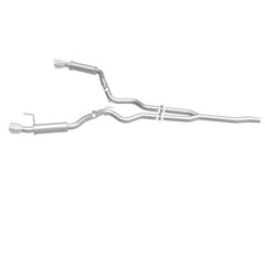 Magnaflow - MagnaFlow Cat - Back 15 - 16 Ford Mustang 2.3L L4 Competition SS 3in Dual Split Rear 4.5in Black Tips - Demon Performance