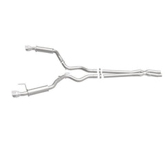 Magnaflow - MagnaFlow Cat Back, SS, 2.5in, Competition, Dual Split Polished 4.5in Tips 2015 Ford Mustang V6 3.7L - Demon Performance