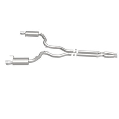 Magnaflow - MagnaFlow Cat Back, SS, 3in, Street, Dual Split Polished 4.5in Tips 2015 Ford Mustang GT V8 5.0L - Demon Performance