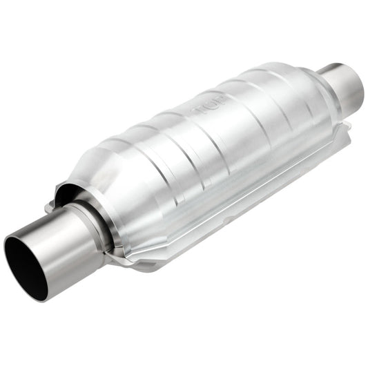 Magnaflow - MagnaFlow Catalytic Converter 2 in Inlet 2 in Outlet 11 in Length SS - Demon Performance