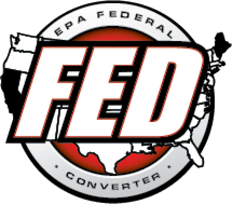 Magnaflow - MagnaFlow Conv Univ 2in Inlet/Outlet Ctr/Ctr Round 9in Body L x 5.125in W x 13in Overall L 49 State - Demon Performance