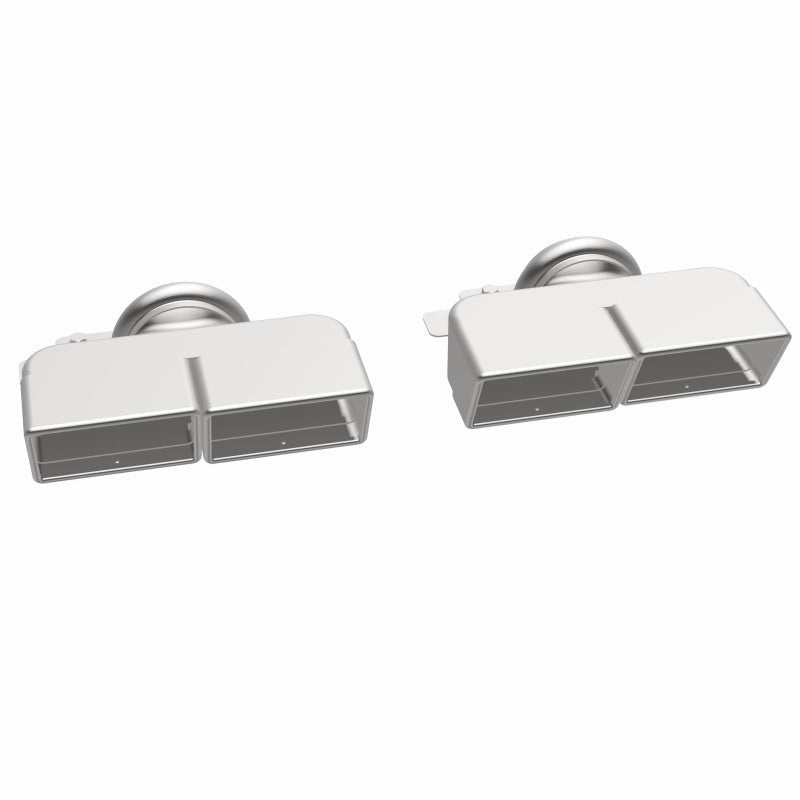 Magnaflow - MagnaFlow Tip 1-Set Quad Square - Demon Performance