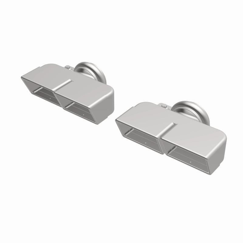 Magnaflow - MagnaFlow Tip 1-Set Quad Square - Demon Performance
