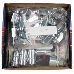 McGard - McGard 5 Lug Hex Install Kit w/Locks (Cone Seat Nut) 9/16 - 18 / 7/8 Hex / 1.75in. Length - Chrome - Demon Performance