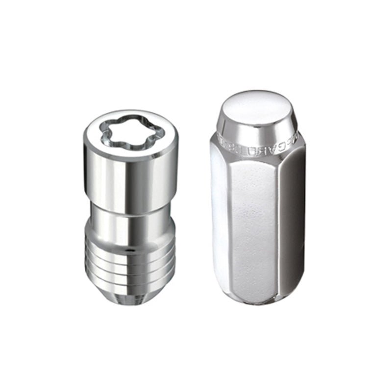 McGard - McGard 5 Lug Hex Install Kit w/Locks (Cone Seat Nut) 9/16 - 18 / 7/8 Hex / 1.75in. Length - Chrome - Demon Performance