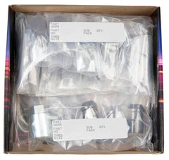 McGard - McGard 6 Lug Hex Install Kit w/Locks (Cone Seat Nut) 1/2 - 20 / 13/16 Hex / 1.5in. Length - Black - Demon Performance